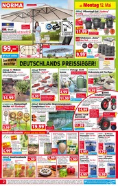 Gartendeko im Norma Prospekt in Landshut Aktueller Norma Prospekt mit Gartendeko, "Mehr fürs Geld", Seite 2