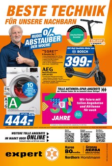 Waschmaschine im aktuellen expert Prospekt (Nordhorn) Waschmaschine im expert Prospekt "Top Angebote" mit 16 Seiten (Nordhorn)