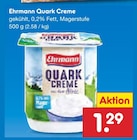 Aktuelles Quark Creme Angebot bei Netto Marken-Discount in Leipzig ab 1,29 €
