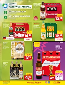 Warsteiner im Netto Marken-Discount Prospekt "Aktuelle Angebote" mit 68 Seiten (Albstadt)