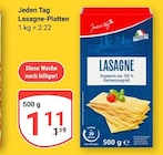 Lasagne-Platten im Angebot bei GLOBUS in Saarbrücken Lasagne-Platten Angebote von Jeden Tag bei GLOBUS Saarbrücken für 1,11 €