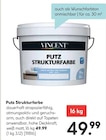 Putz Strukturfarbe von Vincent im aktuellen Hellweg Prospekt für 49,99 €