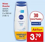Dusche Angebote von Nivea bei Netto Marken-Discount Chemnitz für 3,79 €