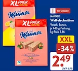 Waffelschnitten von Manner im aktuellen ALDI SÜD Prospekt für 2,49 €