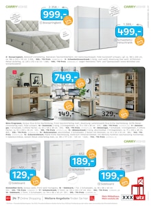 Bett im XXXLutz Möbelhäuser Prospekt "STEAK-Wochen" mit 16 Seiten (Essen)