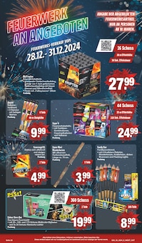 Feuerwerk im EDEKA Prospekt "Wir lieben Lebensmittel!" mit 28 Seiten (Bayreuth)