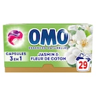 Capsules de lessive - OMO en promo chez Carrefour Market Carpentras à 11,09 €