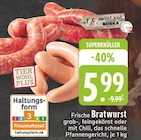 Frische Bratwurst Angebote von meinLand bei E center Krefeld für 5,99 €