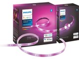 Hue White und Col. Amb. Basis 2m + 1m Erweiterung Lightstrip Set 16 Mio. Farben von PHILIPS für 63,00 € bei MediaMarkt Saturn im Angebot Hue White und Col. Amb. Basis 2m + 1m Erweiterung Lightstrip Set 16 Mio. Farben von PHILIPS im aktuellen MediaMarkt Saturn Prospekt
