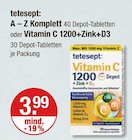 C im V-Markt Prospekt A – Z Komplett von tetesept im aktuellen V-Markt Prospekt für 3,99 €