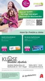 Aktueller mea - meine apotheke Apotheken Prospekt in Münster-Sarmsheim und Umgebung, "Unsere Oktober-Angebote" mit 4 Seiten, 01.10.2025 - 31.10.2025