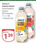 Vitamin Water Orange Maracuja im Angebot bei GLOBUS in Frankenthal Vitamin Water Orange Maracuja Angebote von hohes C bei GLOBUS Frankenthal für 1,39 €