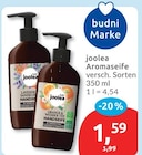 Aromaseife von joolea für 1,59 € bei budni im Angebot Aromaseife von joolea im aktuellen budni Prospekt