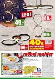 Möbel Mahler Siebenlehn Lachsfilet im Prospekt Möbel Mahler Siebenlehn Lachsfilet im Prospekt