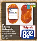 Schweine-Nackensteaks Angebote von ja! bei REWE Straubing für 8,32 €