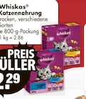 Katzennahrung im V-Markt Prospekt Katzennahrung von Whiskas im aktuellen V-Markt Prospekt für 2,29 €