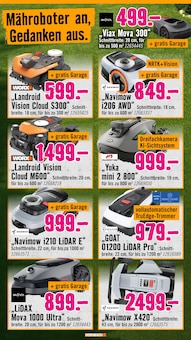 Rasenmäher im Hornbach Prospekt "Du willst es. Dann bau es." mit 36 Seiten (Pforzheim)