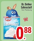 Sahnesteif von Dr. Oetker im aktuellen EDEKA Prospekt für 0,88 €