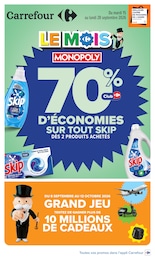 Prospectus Carrefour à Saint-Denis "LE MOIS MONOPOLY", 93 pages, 15/09/2026 - 28/09/2026