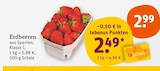 Aktuelles Erdbeeren Angebot bei tegut in Jena ab 2,49 €