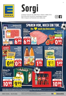 EDEKA Prospekt Aktuelle Angebote mit  Seiten in Moers und Umgebung
