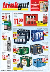 Cola im Trinkgut Prospekt in Wedemark Aktueller Trinkgut Prospekt mit Cola, "Aktuelle Angebote", Seite 1