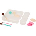 Organisateur de maquillage avec accessoires - Action en promo chez Action Antibes à 3,99 €