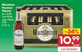 Premium Pilsener Angebote von Warsteiner bei Netto Marken-Discount Wolfsburg für 10,99 €
