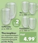 Thermogläser für 4,99 € bei Kaufland im Angebot Thermogläser im aktuellen Kaufland Prospekt