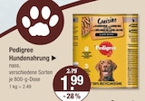 Hundenahrung von Pedigree im aktuellen V-Markt Prospekt für 1,99 €