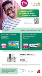 mea - meine apotheke Prospekt für Billerbeck: "Unsere Juni-Angebote", 4 Seiten, 01.06.2026 - 30.06.2026