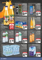 Volvic im EDEKA Prospekt in Grevenbroich Aktueller EDEKA Prospekt mit Volvic, "Aktuelle Angebote", Seite 20