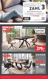 Stuhl im Segmüller Prospekt in Nürnberg Aktueller Segmüller Prospekt mit Stuhl, "Zum Glück gibt’s Segmüller - Segmüller Select", Seite 3