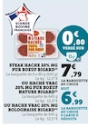 Steak haché 20% mg pur boeuf - Bigard en promo chez U Express Fréjus à 6,99 €