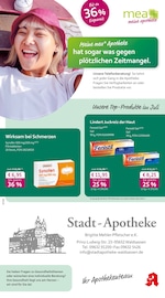 mea - meine apotheke Apotheken Prospekt der aktuellen Woche mit 4 Seiten, gültig von 01.07.2026 bis 31.07.2026, in Waldsassen und Umgebung Aktueller mea - meine apotheke Apotheken Prospekt in Waldsassen und Umgebung, "Unsere Juli-Angebote" mit 4 Seiten, 01.07.2026 - 31.07.2026