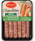 Chipolatas - Bigard - Super U à Haguenau Chipolatas - Bigard en promo chez Super U Haguenau à 3,00 €