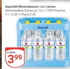 Aktuelles Mineralwasser Angebot bei GLOBUS in Duisburg ab 3,99 €