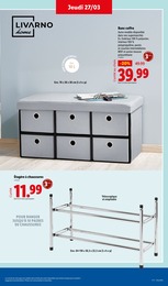 Offre Banc dans le catalogue Lidl du moment à la page 27