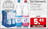 Mineralwasser im Angebot bei Getränke Quelle WVG in Magdeburg Mineralwasser Angebote von Bad Liebenwerda bei Getränke Quelle WVG Magdeburg für 5,49 €