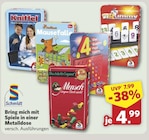 Bring mich mit Spiele in einer Metalldose von Schmidt im aktuellen combi Prospekt
