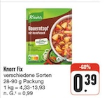 Knorr Fix bei nah und gut im Prospekt "" für 0,39 €