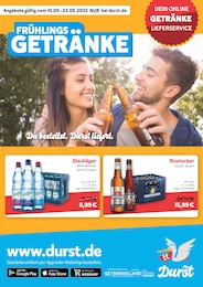 Durst.de Prospekt für Elmenhorst/Lichtenhagen mit 2 Seiten Durst.de Prospekt für Elmenhorst/Lichtenhagen: "Du bestellst. Durst liefert.", 2 Seiten, 10.05.2025 - 23.05.2025
