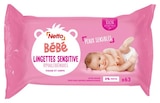 BÉBÉ LINGETTES SENSITIVE X63 - NETTO - Netto BÉBÉ LINGETTES SENSITIVE X63 - NETTO à 1,01 € dans le catalogue Netto