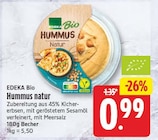 EDEKA Falkensee - Hummus natur Angebot im Prospekt Hummus natur bei EDEKA im Falkensee Prospekt für 0,99 €