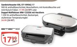 Aktuelles Sandwichtoaster XXL Angebot bei GLOBUS in Wiesbaden ab 17,99 €