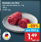 Rouladen vom Rind im Angebot bei Netto Marken-Discount in Cuxhaven Rouladen vom Rind Angebote bei Netto Marken-Discount Cuxhaven für 1,49 €