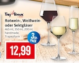 Rotwein-, Weißwein- oder Sektgläser bei Kaufhaus Stolz im Prospekt "" für 12,99 €