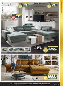 Fernseher im BRAUN Möbel-Center Prospekt "60 JAHRE BRAUN MÖBEL CENTER" mit 20 Seiten (Albstadt)