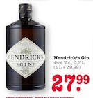 Gin im Angebot bei E center in Dreieich Gin Angebote von Hendrick's bei E center Dreieich für 27,99 €