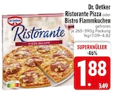 Ristorante Pizza oder Bistro Flammkuchen bei EDEKA im Blaibach Prospekt für 1,88 €